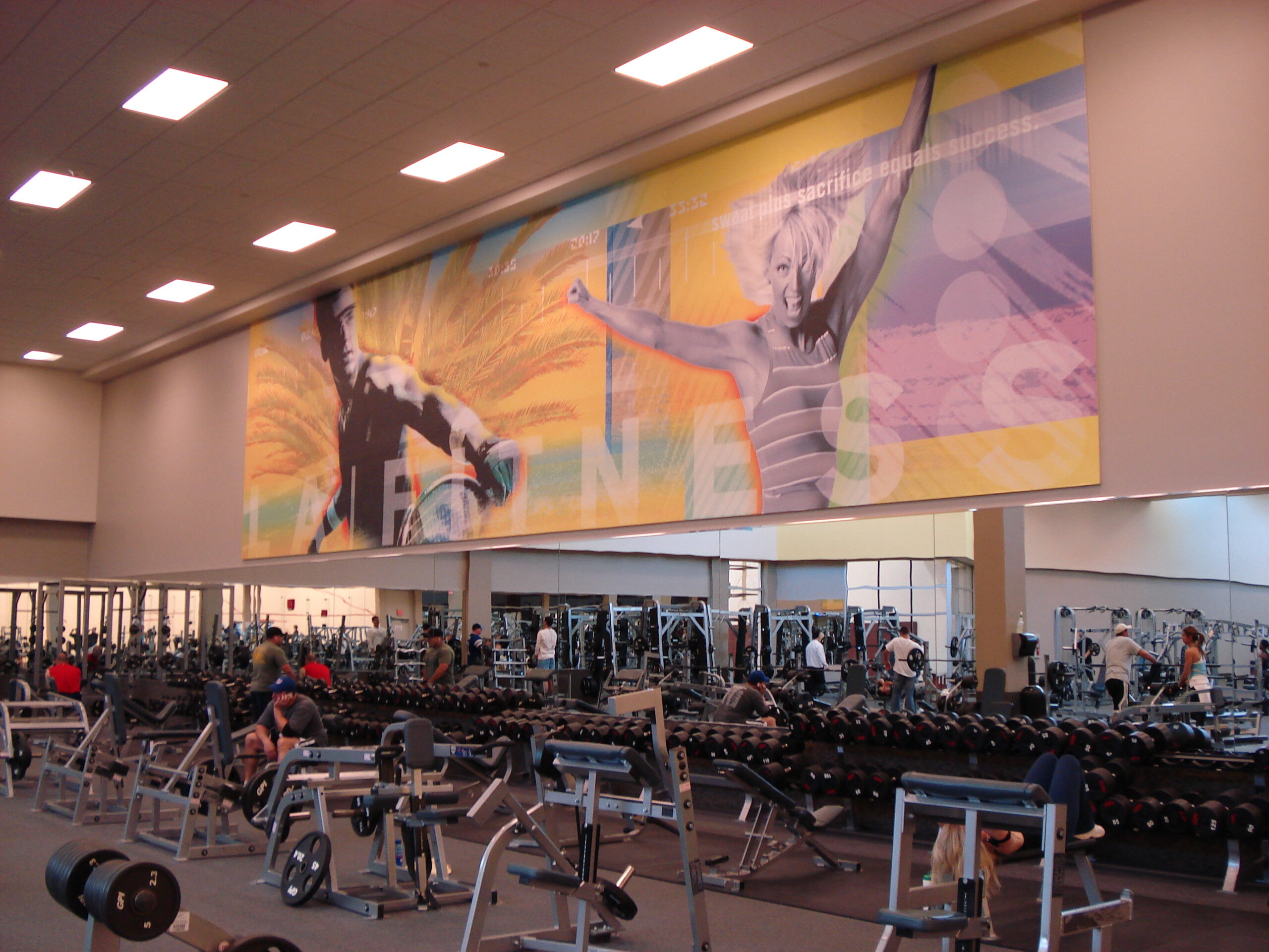 L A Fitness Sports Club EW Howell Construction Group