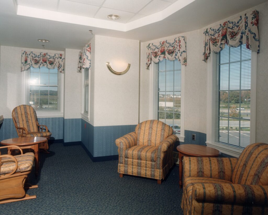 Assisted Living Seating Blue