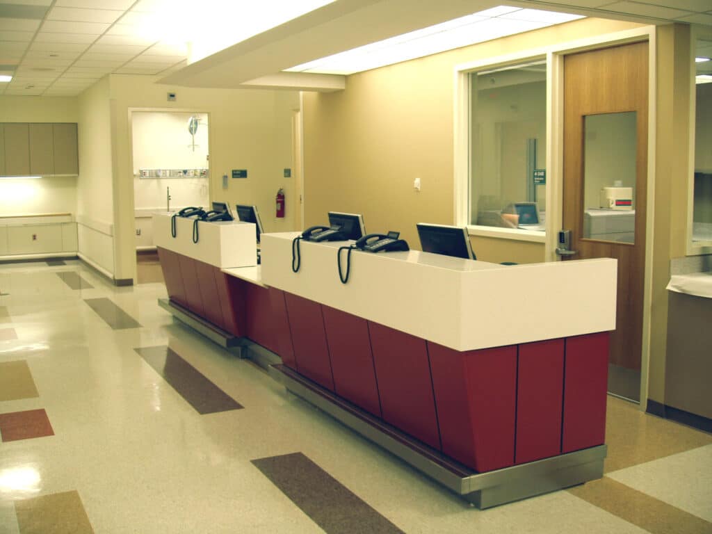 SBUH Emergency Room Desk