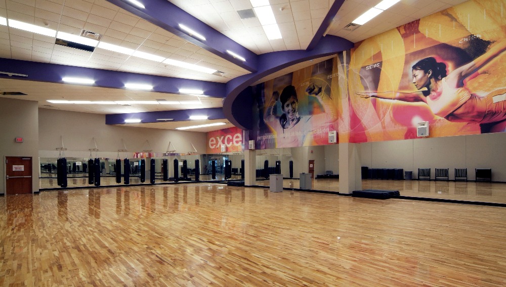 LA Fitness Aerobic Room