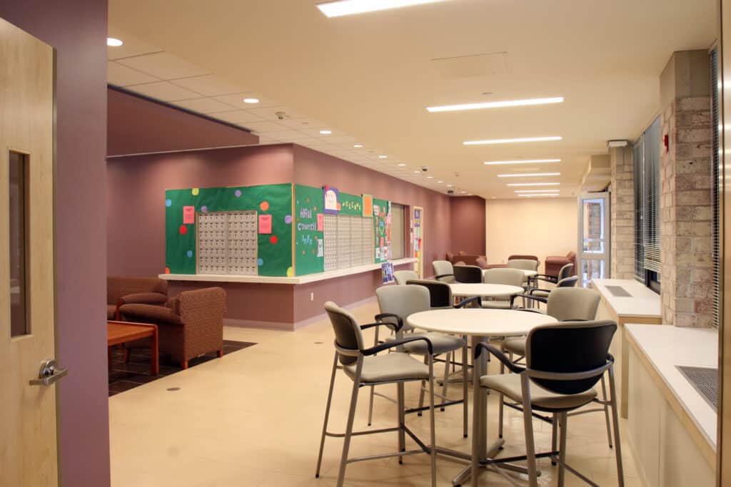 Graduate Residence Hall Lobby