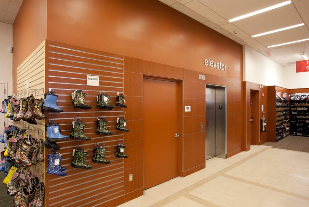 Century 21 Shoe Shelves