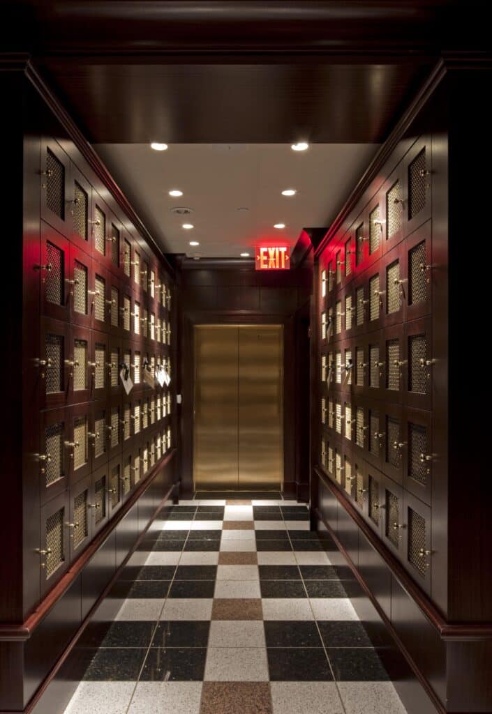 Capital Grille Wall Street Corridor