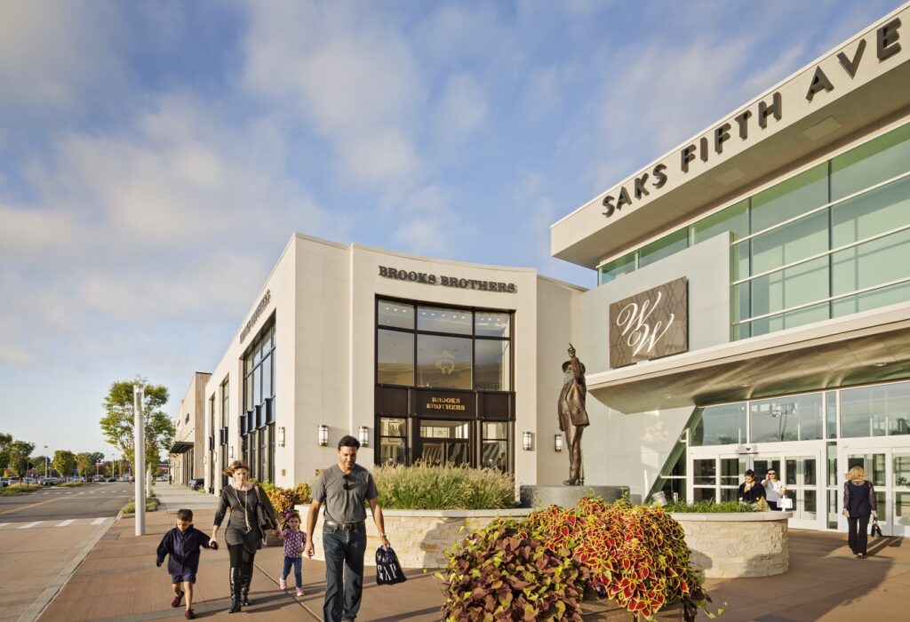 Walt Whitman Mall Exterior