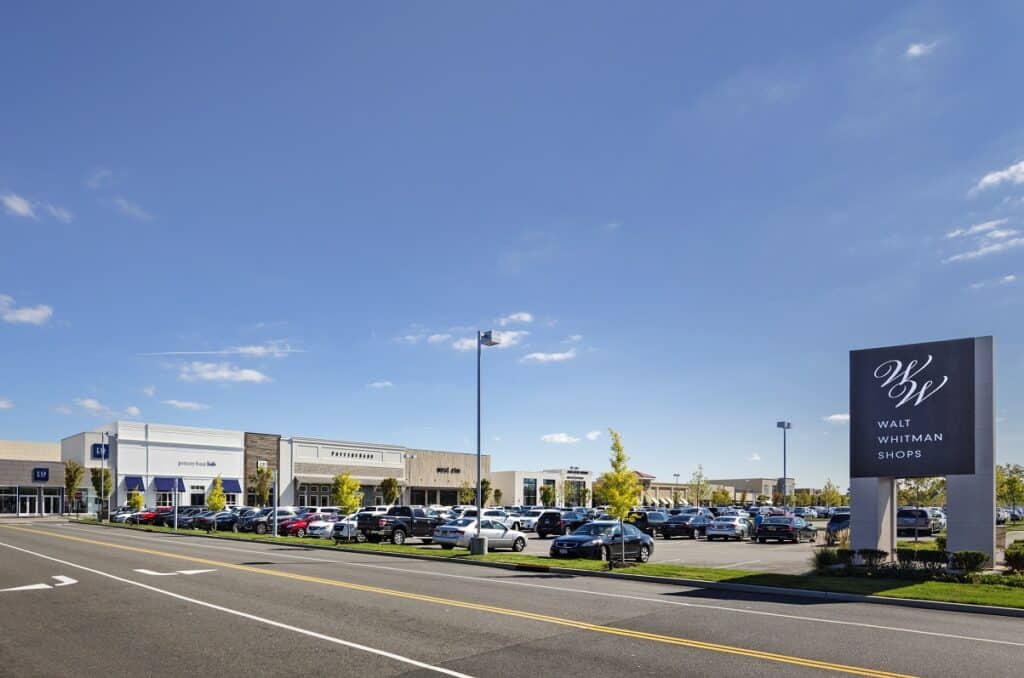 Walt Whitman Shops Entrance