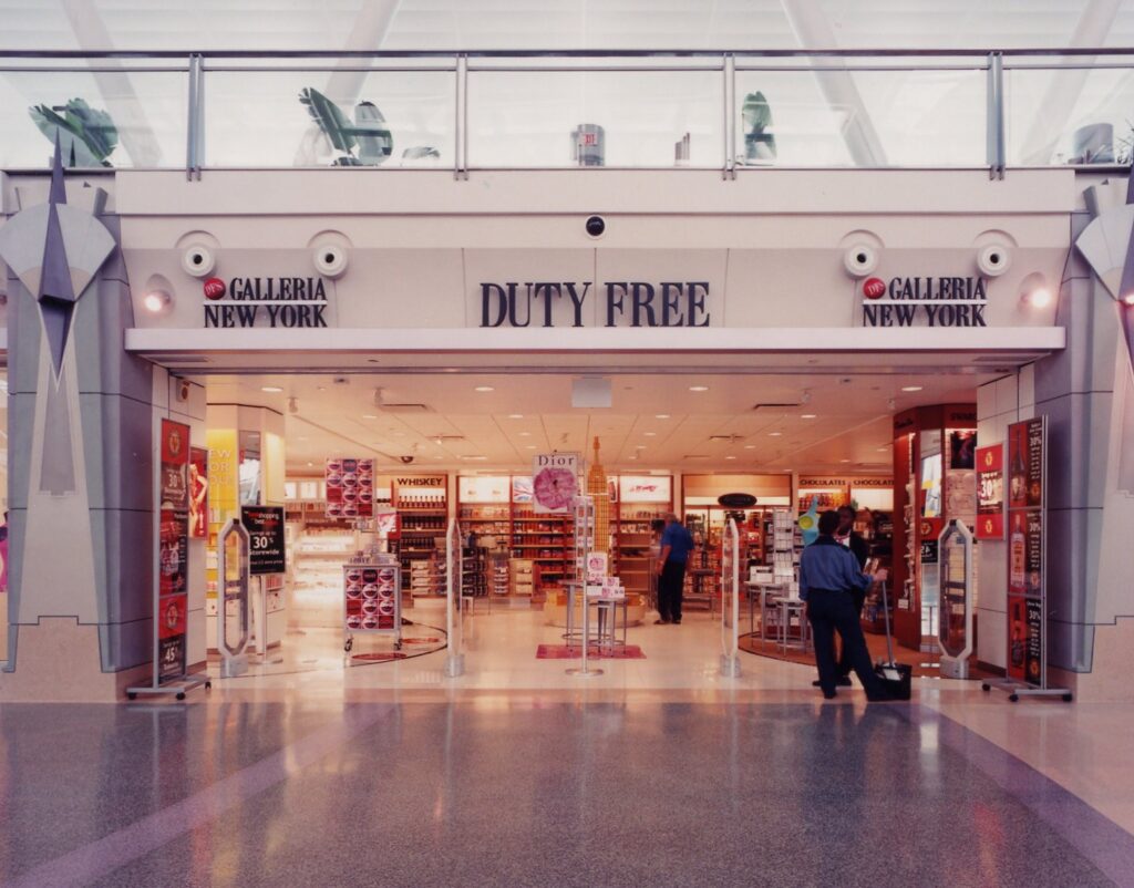 Duty Free Shops Entrance