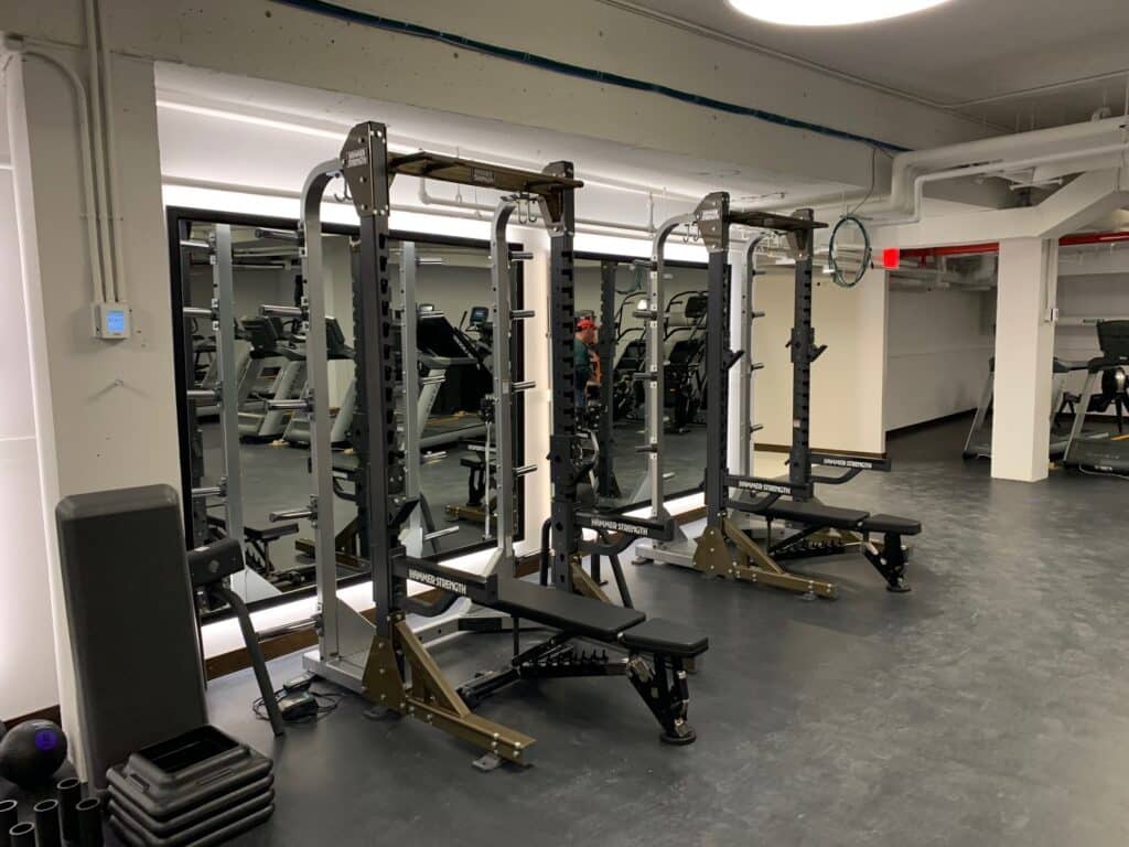 TWA Fitness Center Weights