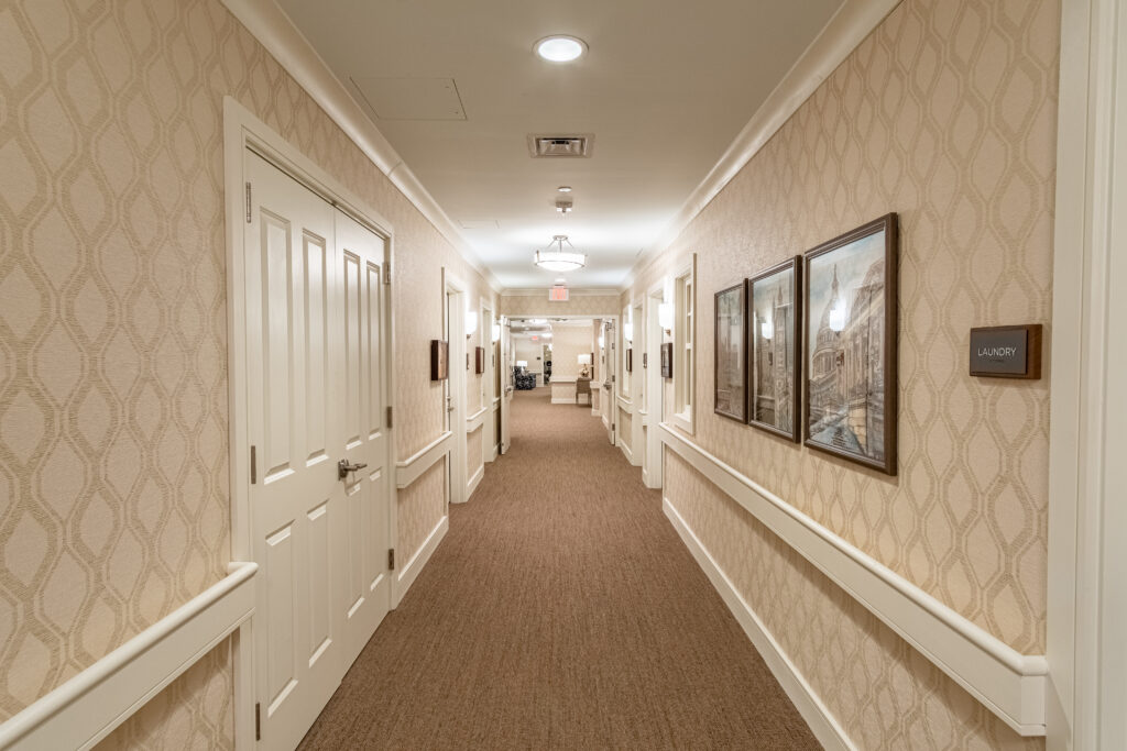 Sunrise Huntington Hallway