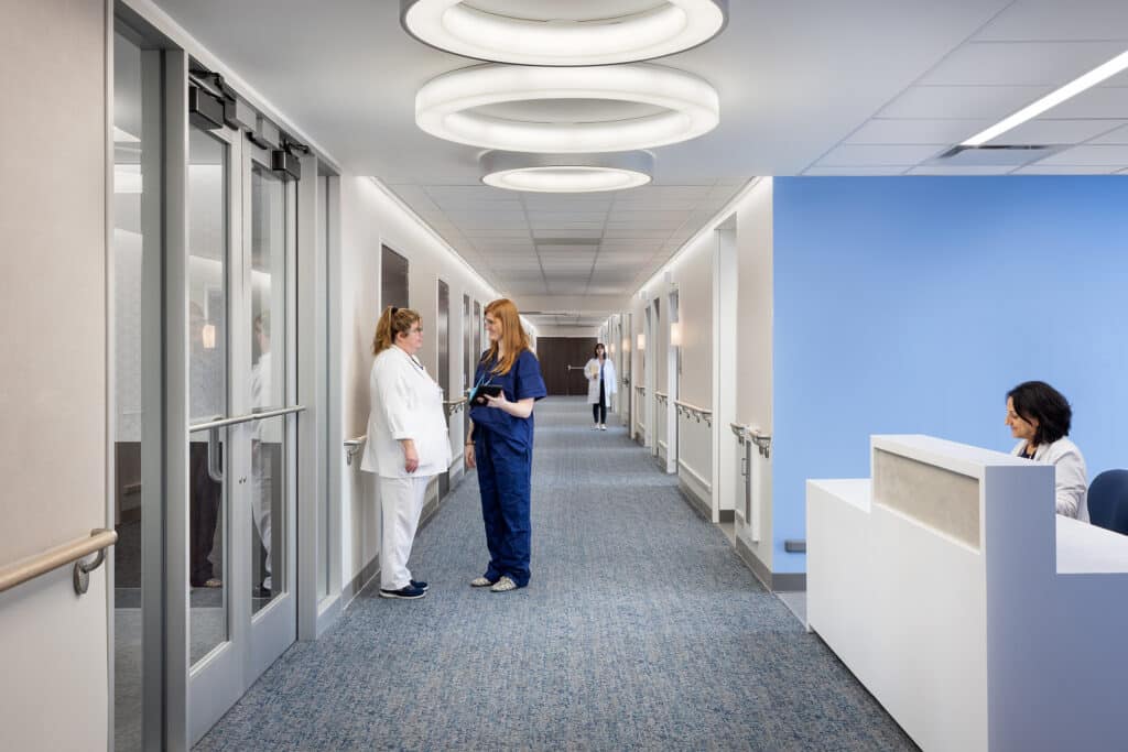 Good Sam 4th Floor Corridor