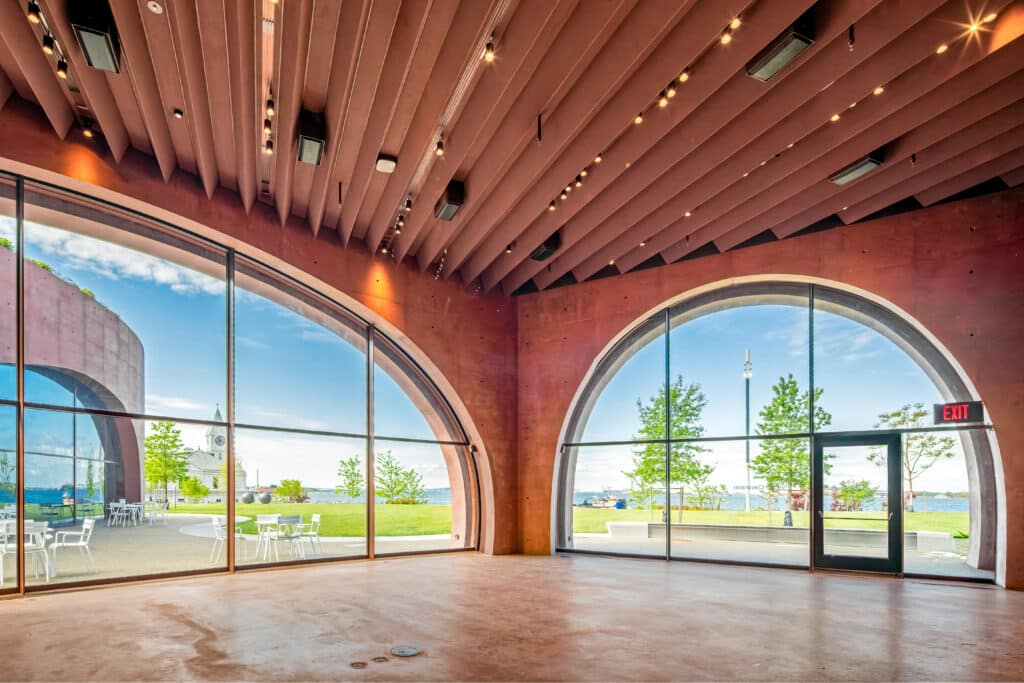 Interior of Battery Park Building
