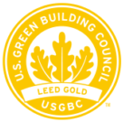 USGBC LEED Gold Emblem