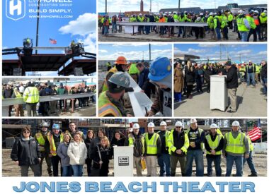 EWH Jones Beach Theater Topping Out
