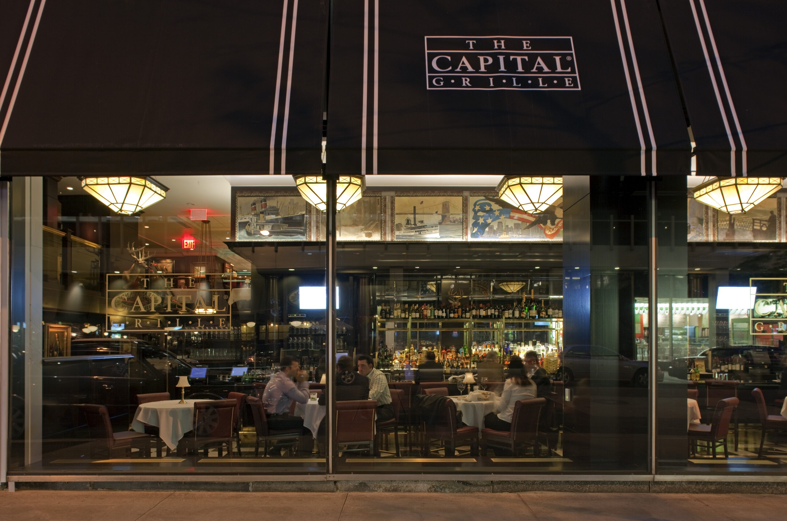 Capital Grille Time Life Awning