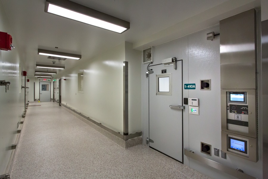 Animal Biosafety Laboratory Stony Brook Corridor