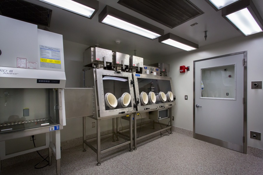 Animal Biosafety Laboratory Stony Brook Interior