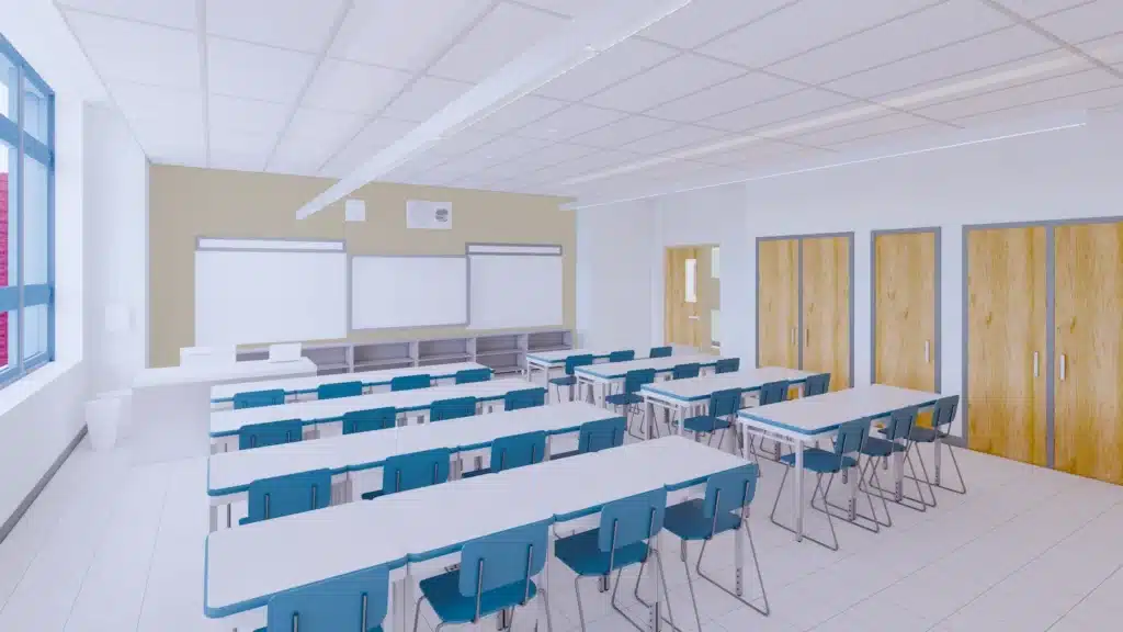 PS 206K Classroom Rendering