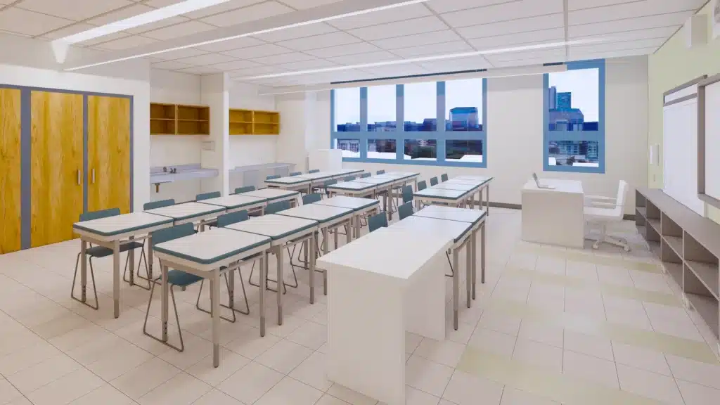 Brooklyn NY PS Classroom Rendering