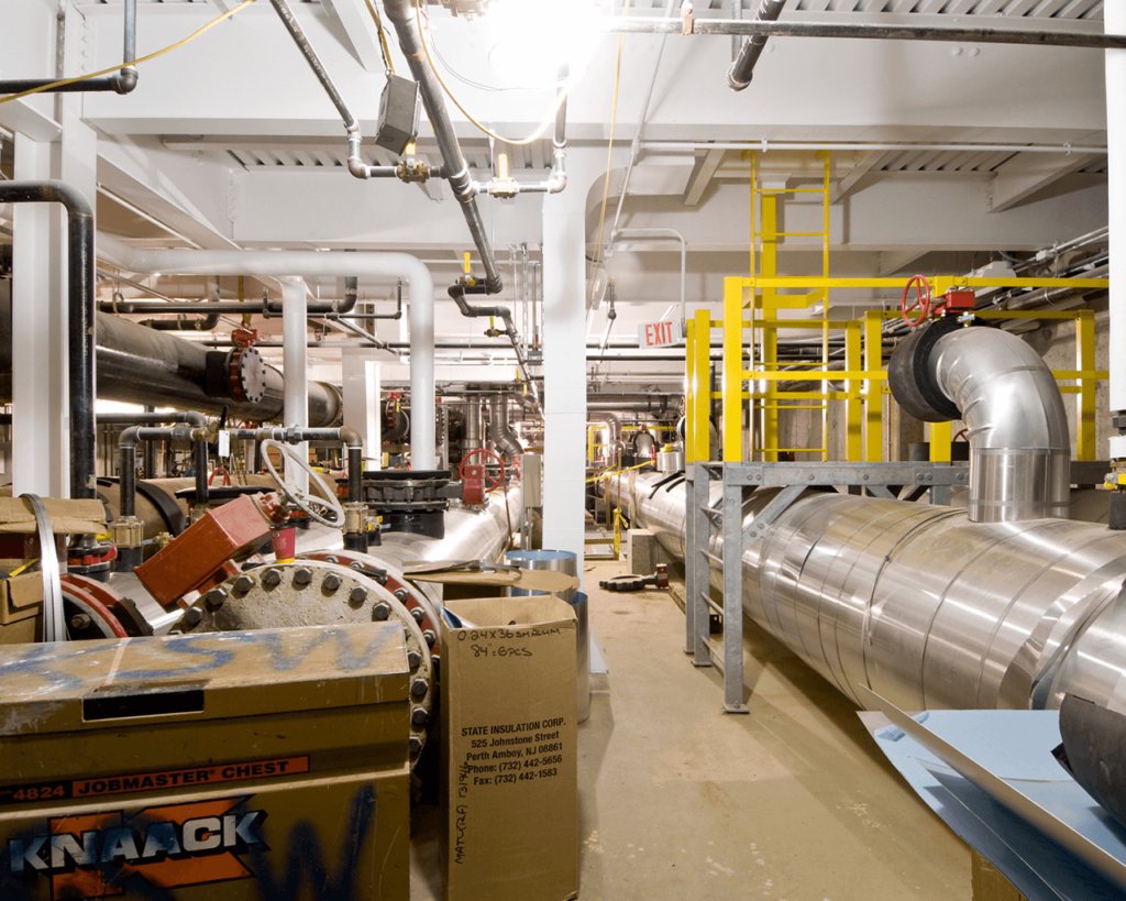 Central Chilled Water Facility Interior