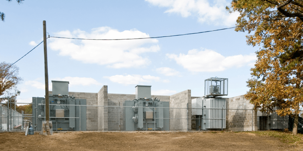 Central Chilled Water Facility Outside