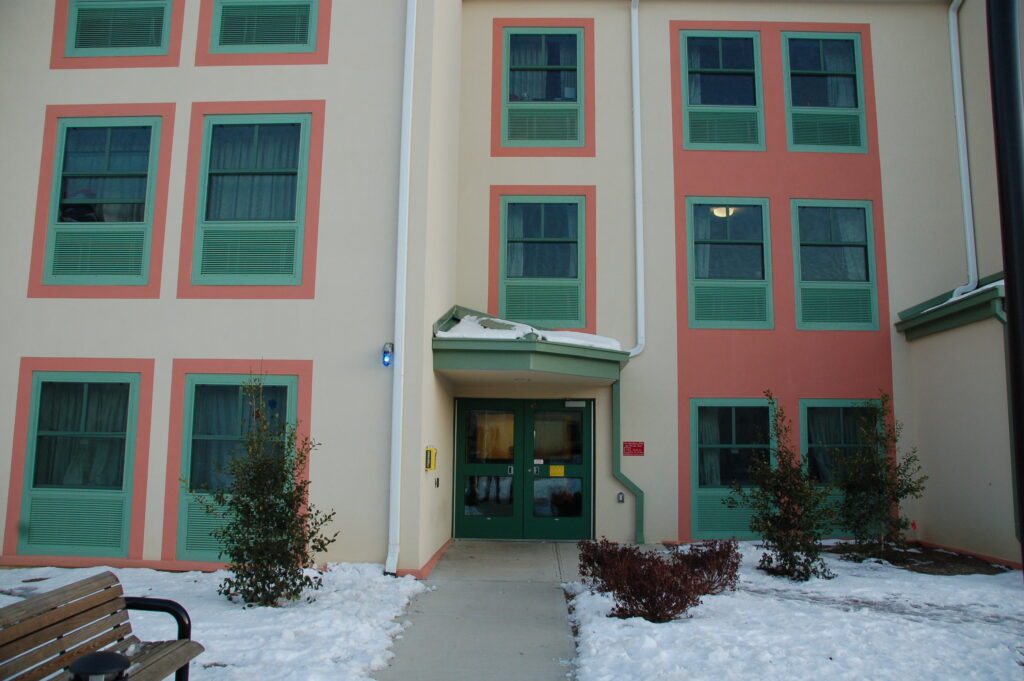 West Quad Dorm Entry