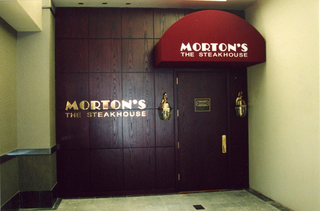 Mortons Steakhouse Entrance