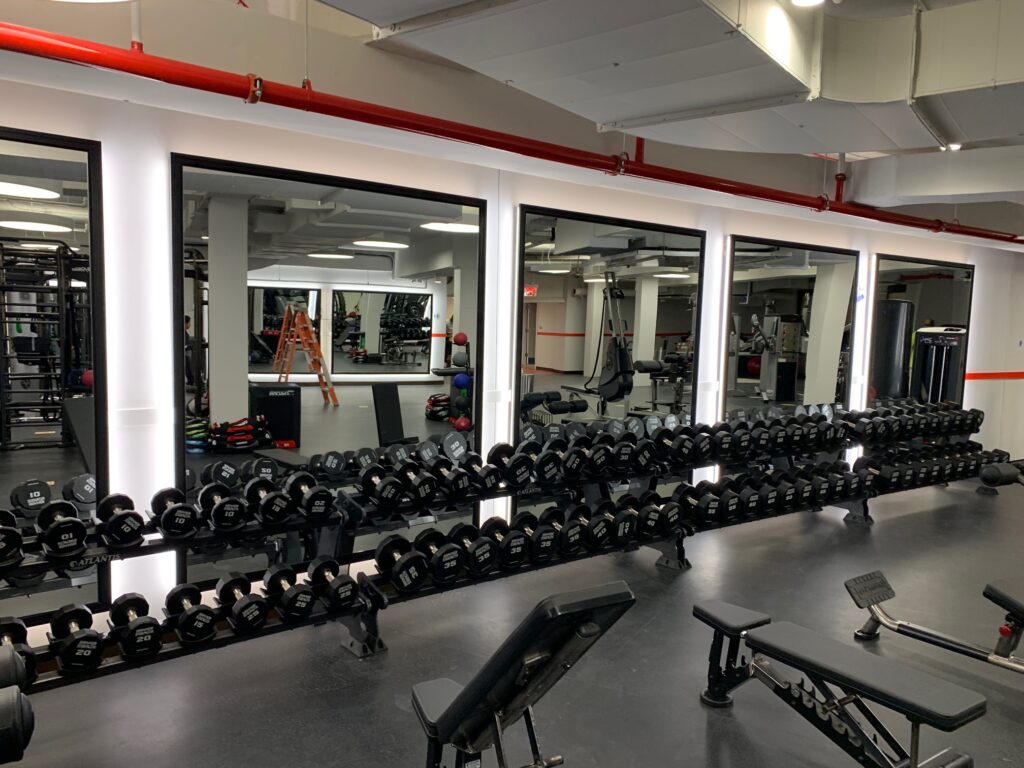 Fitness Center Weights