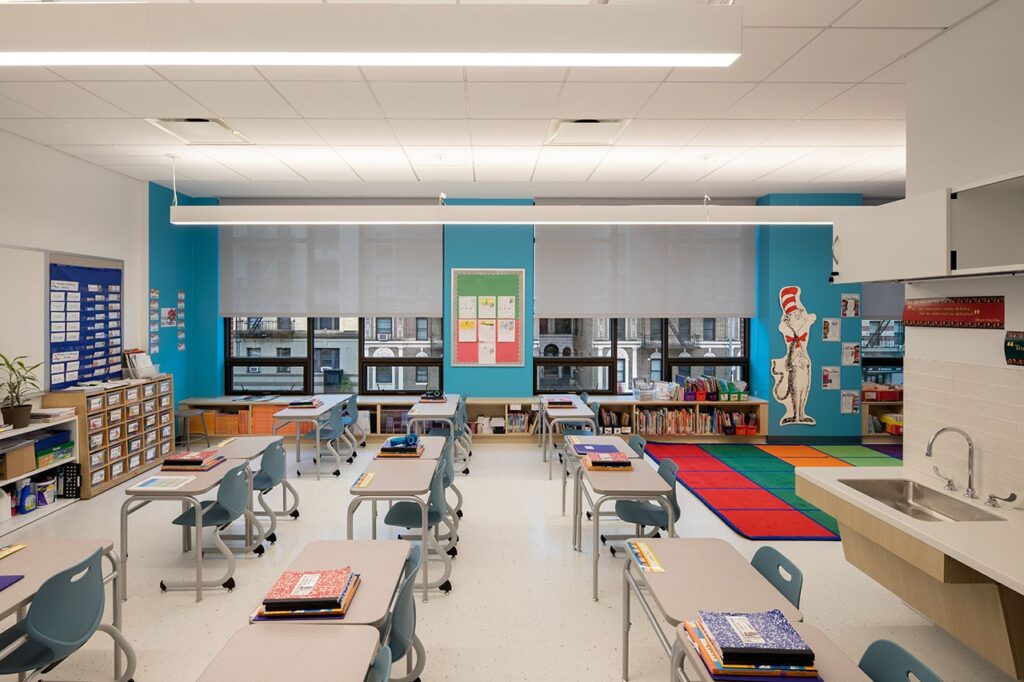 Harlem Academy Campus Classroom