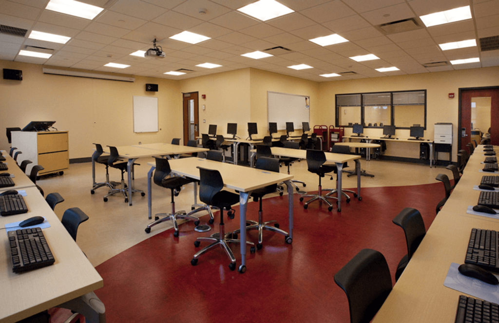 SCCC Montaukett Learning Center Classroom