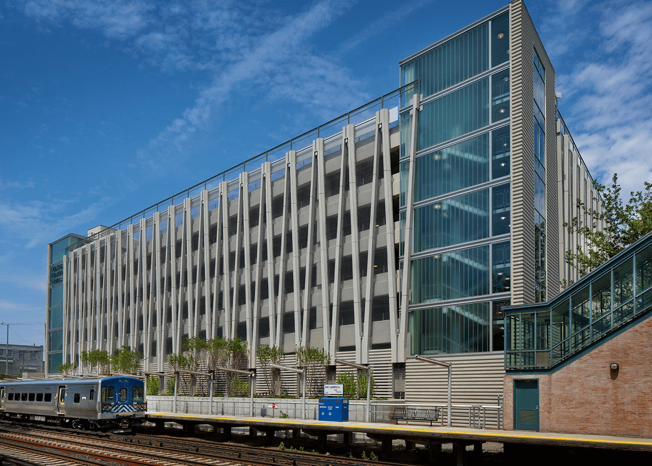 New York Botanical Garden Parking Garage Building