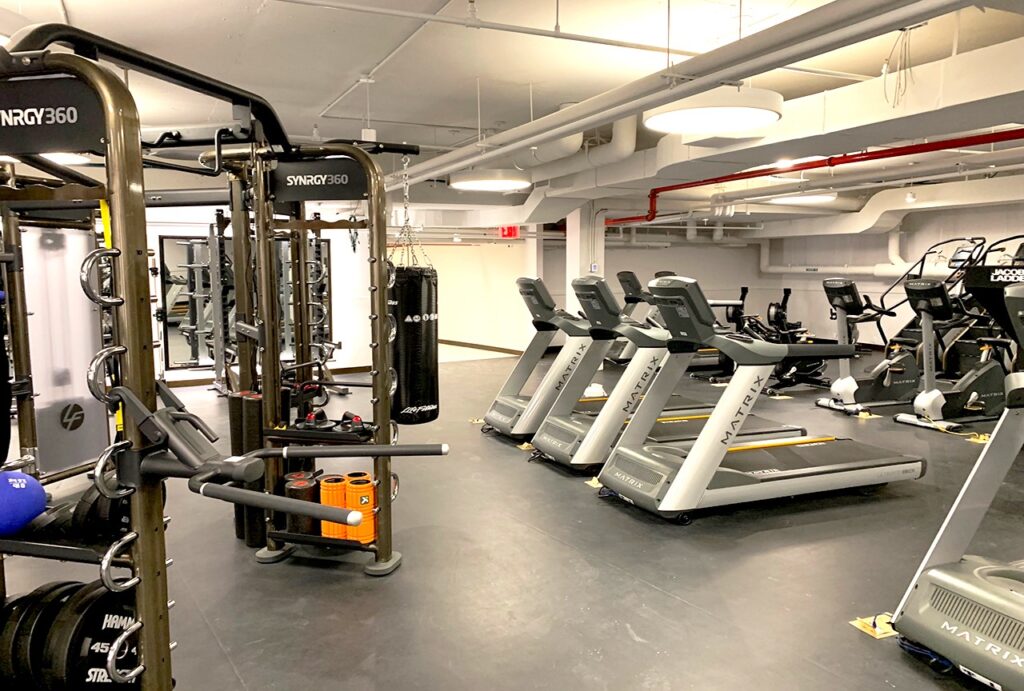 TWA Fitness Center Gym Space