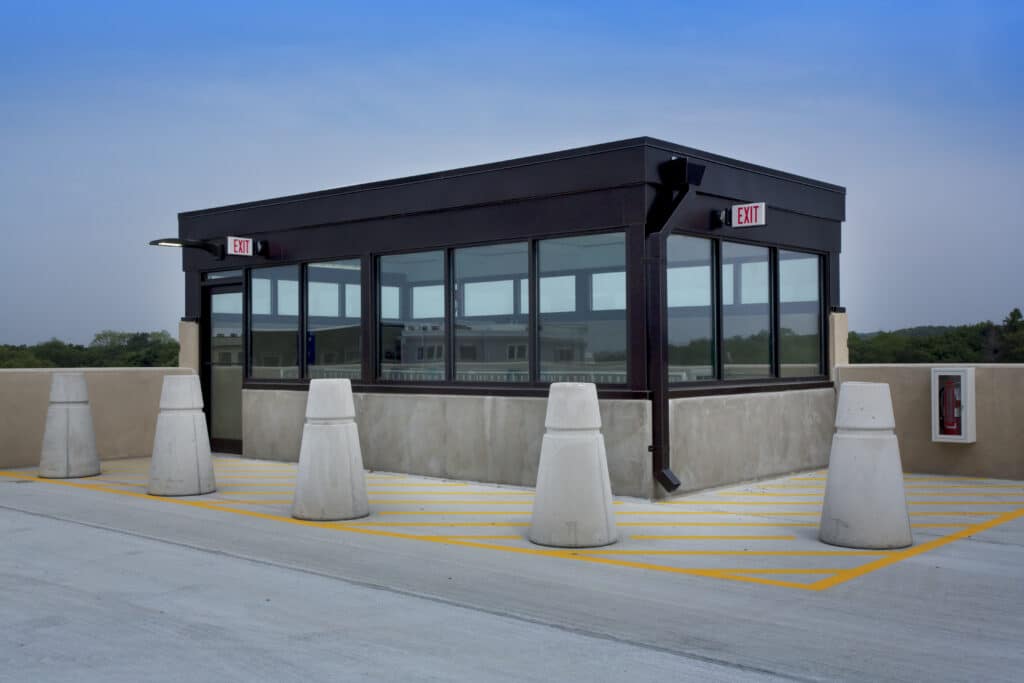 Parking Garage Booth