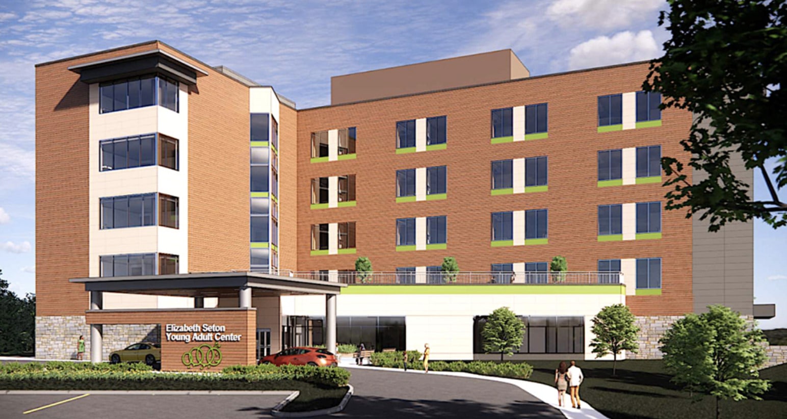 Elizabeth Seton Childrens Young Adult Center Rendering