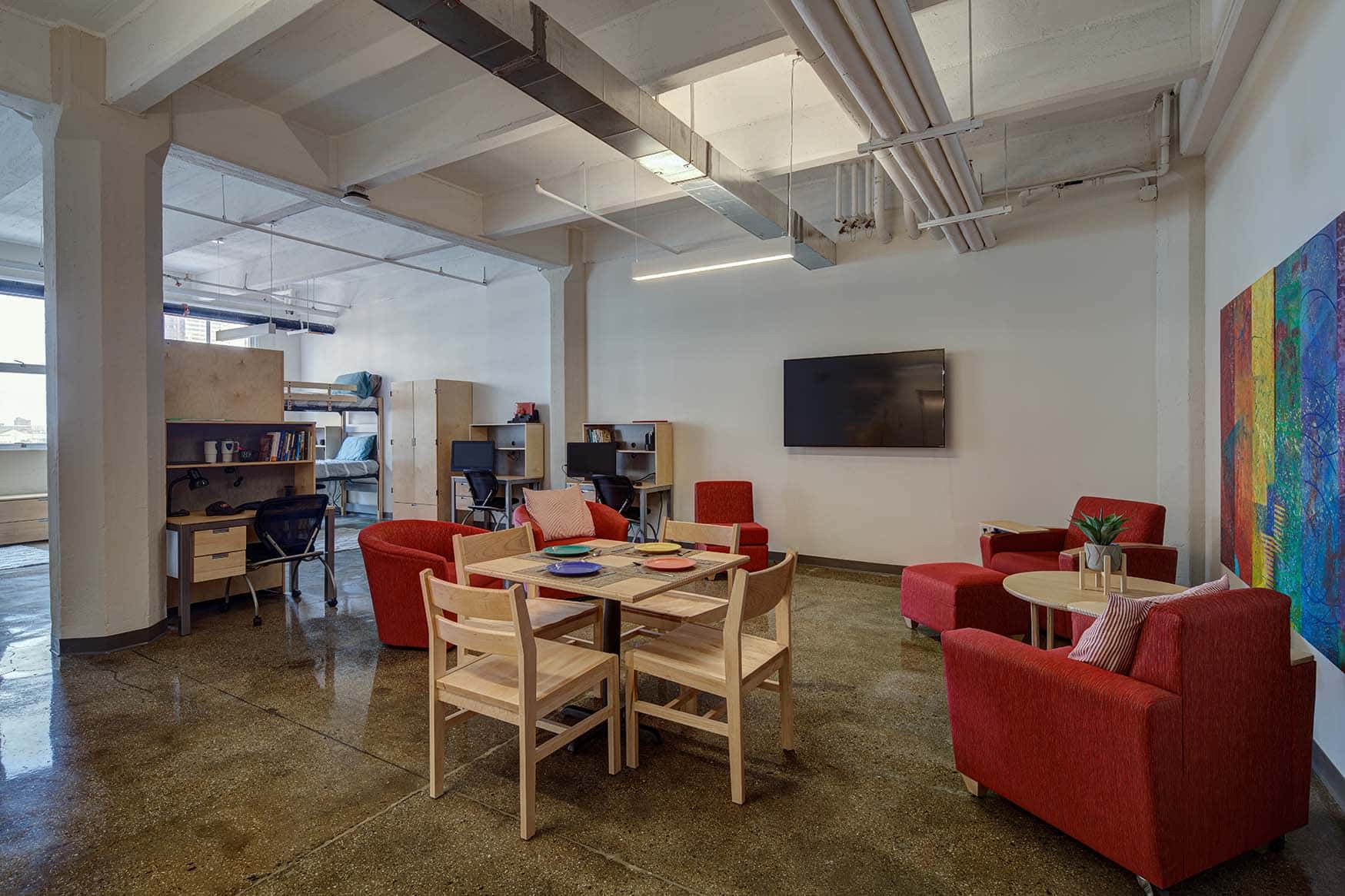 Nyack College Dorms Interior