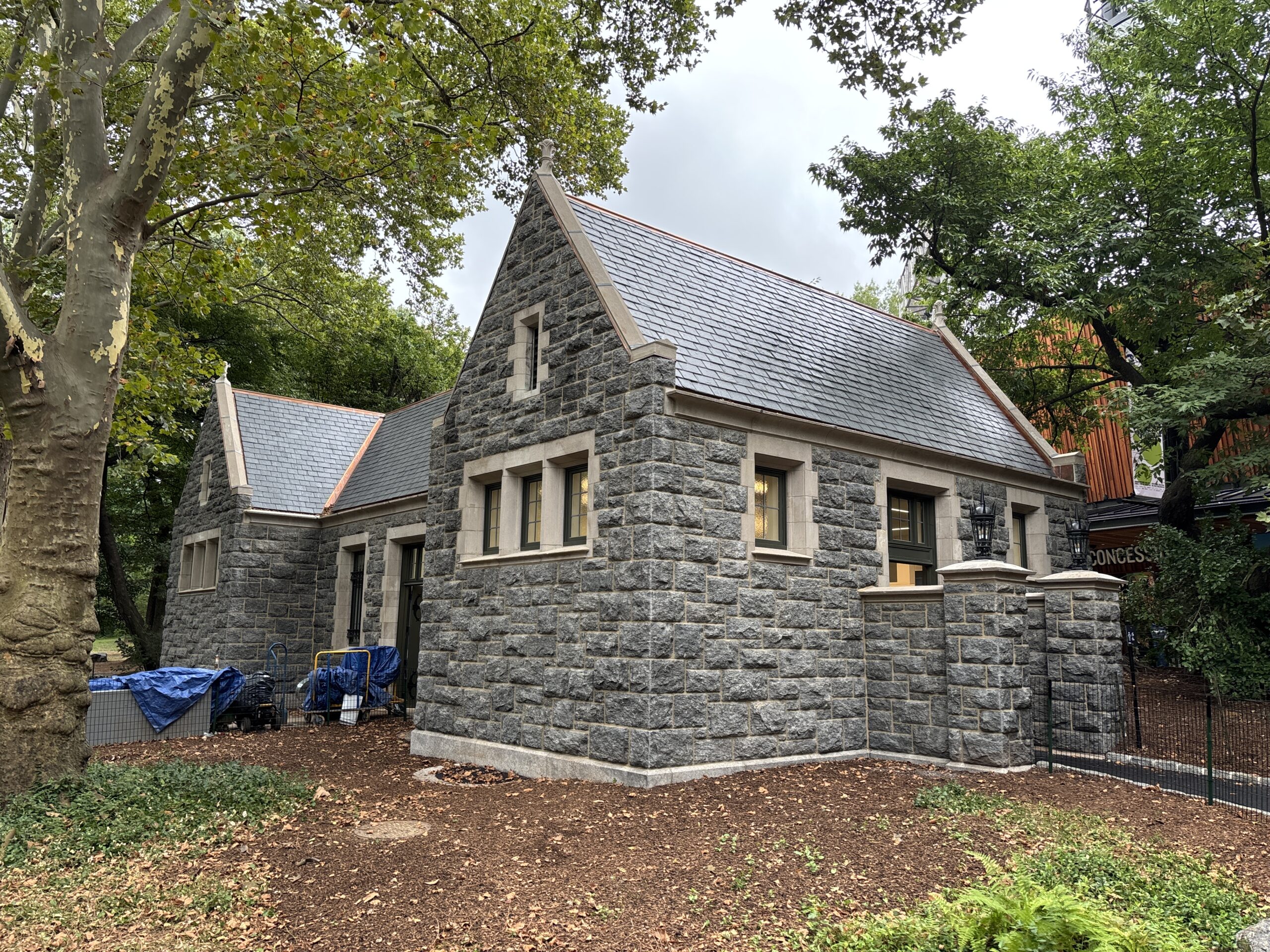 Delacorte Public Restroom Building