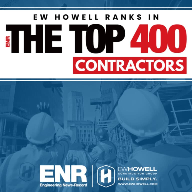 EW Howell Ranks ENR Top 400 Contractors