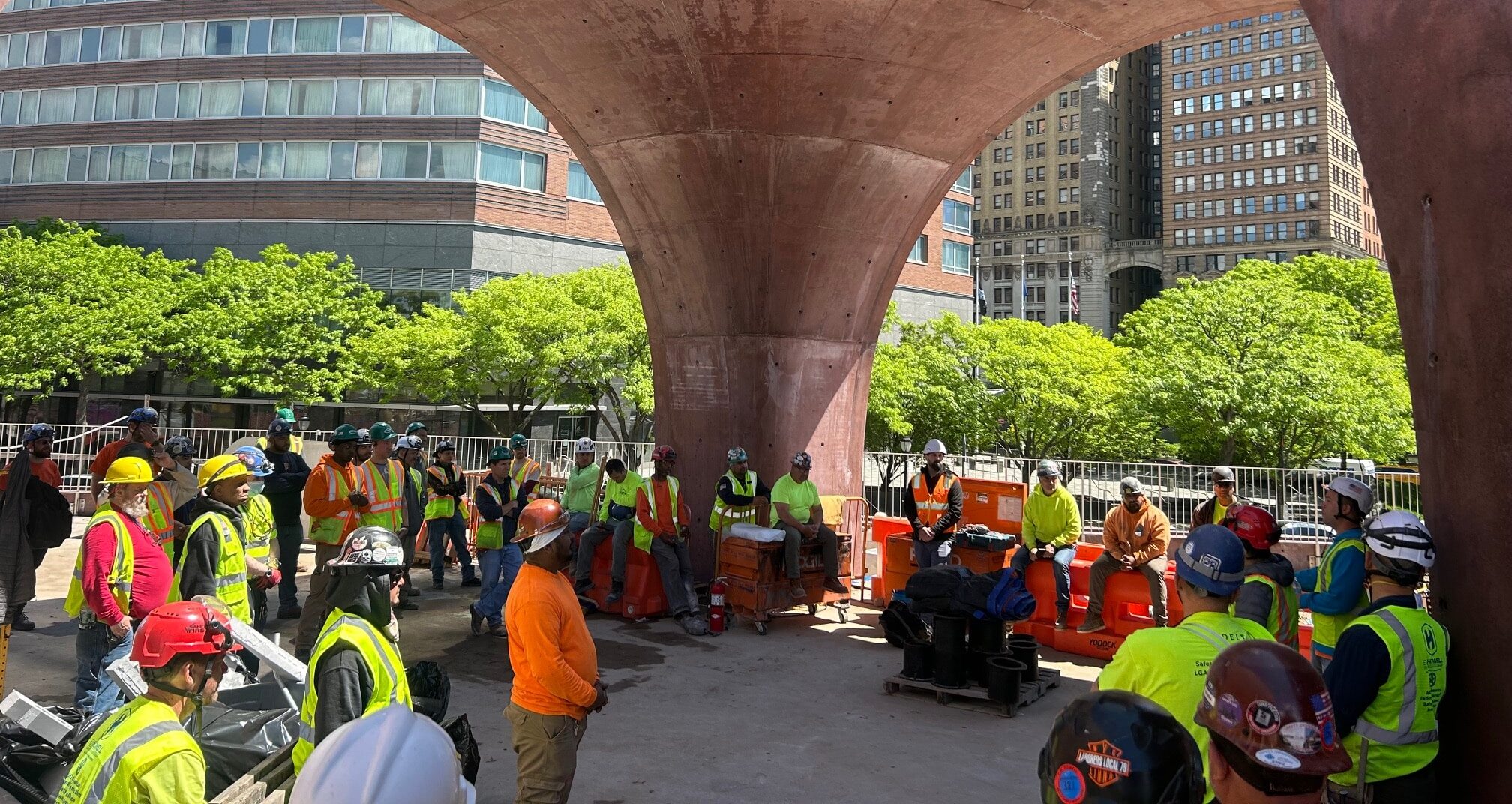 Safety Stand Down Battery Park