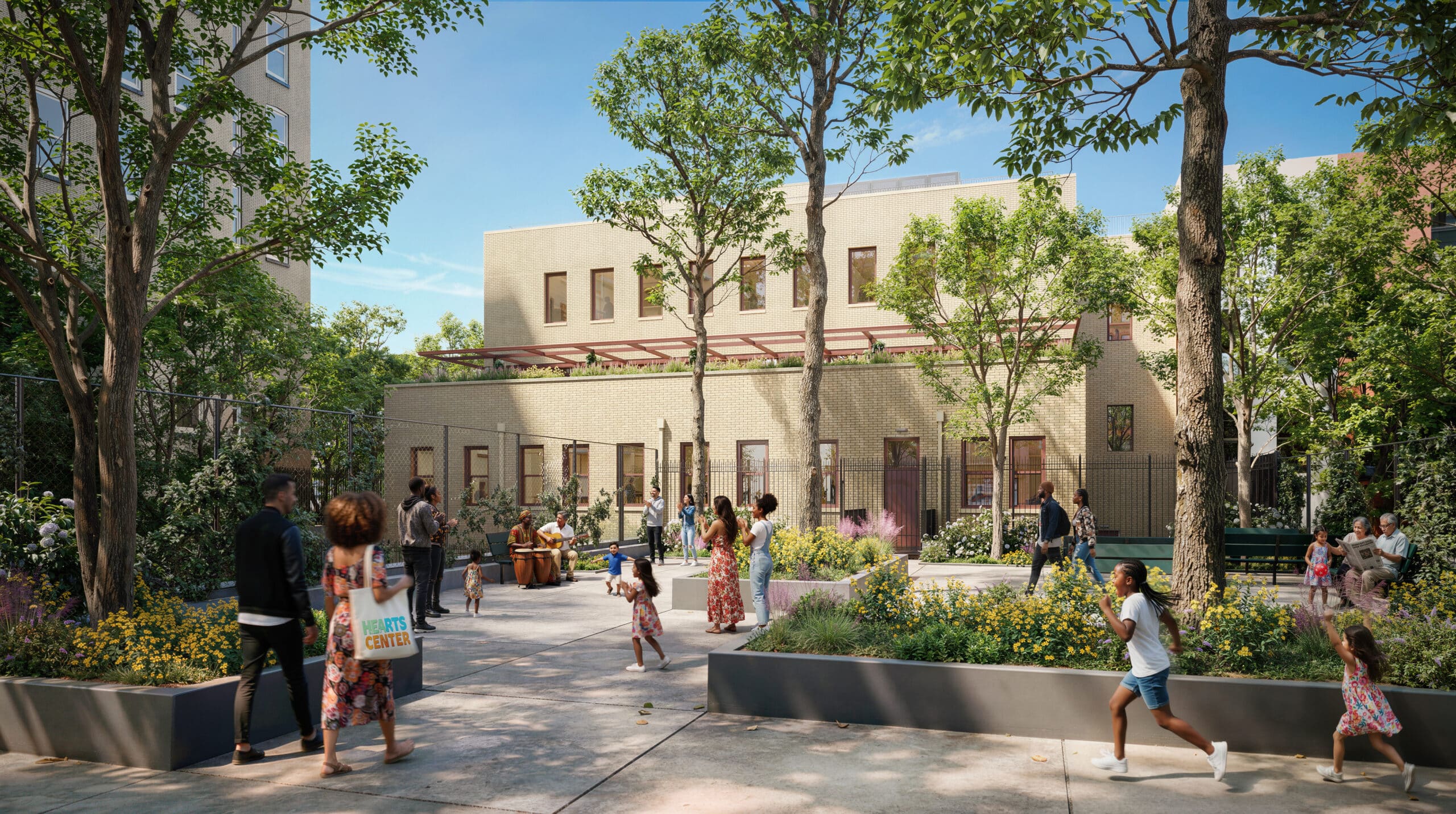 Bronx HEArts Center North Rendering