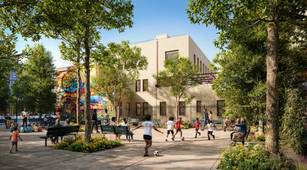 Bronx HEArts Center East Rendering