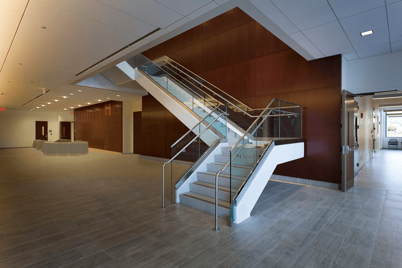 Brookhaven National Laboratory - Interdisciplinary Science Building (ISB) Staircase