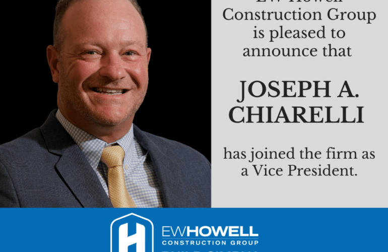 Joseph A Chiarelli New VP Of EW Howell