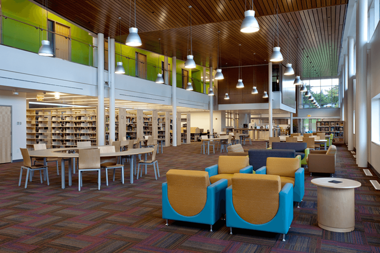 Stony Brook University Southampton Library Interior