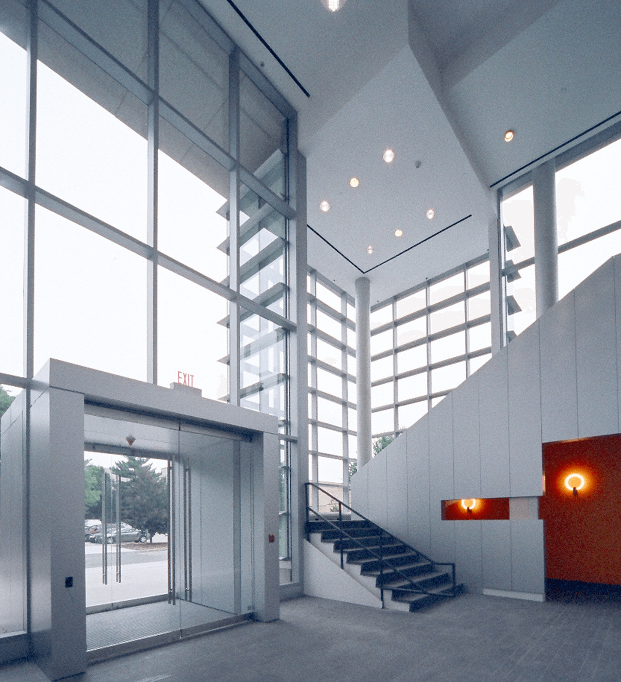 Hofstra New Academic Building Staircase